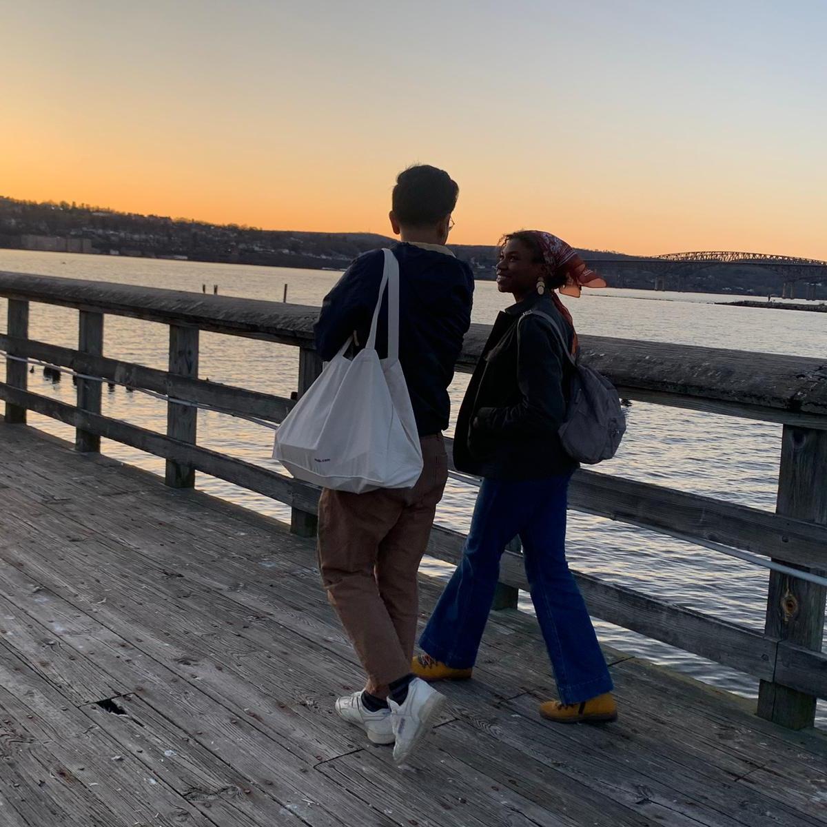 Our first date!