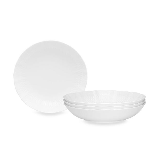 Noritake® Cher Blanc Pasta/Soup Bowls (Set of 4)