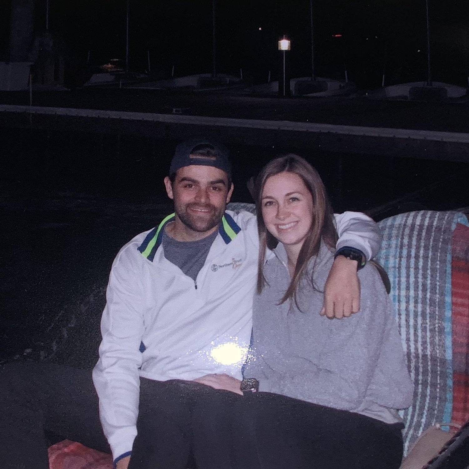Ryan surprised Katelyn with a moon-lit gondola ride for our second anniversary of dating