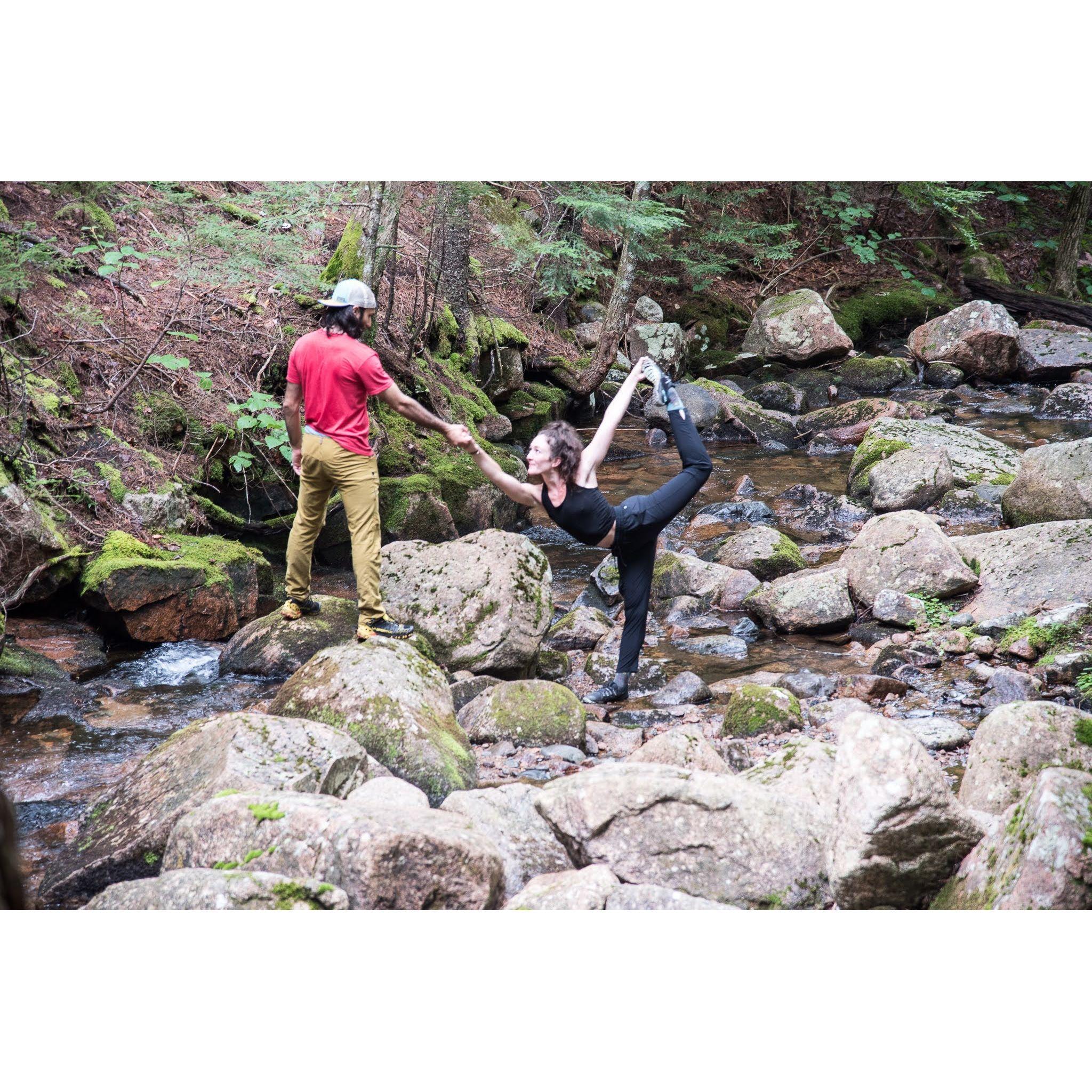 Usually moving and usually outside