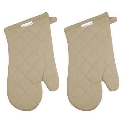 Oven Mitt (Set Of 2) Beige - Mu Kitchen
