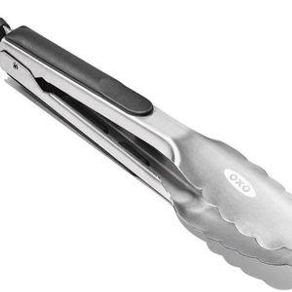 OXO Good Grips 9 Inch Stainless Steel Locking Tongs