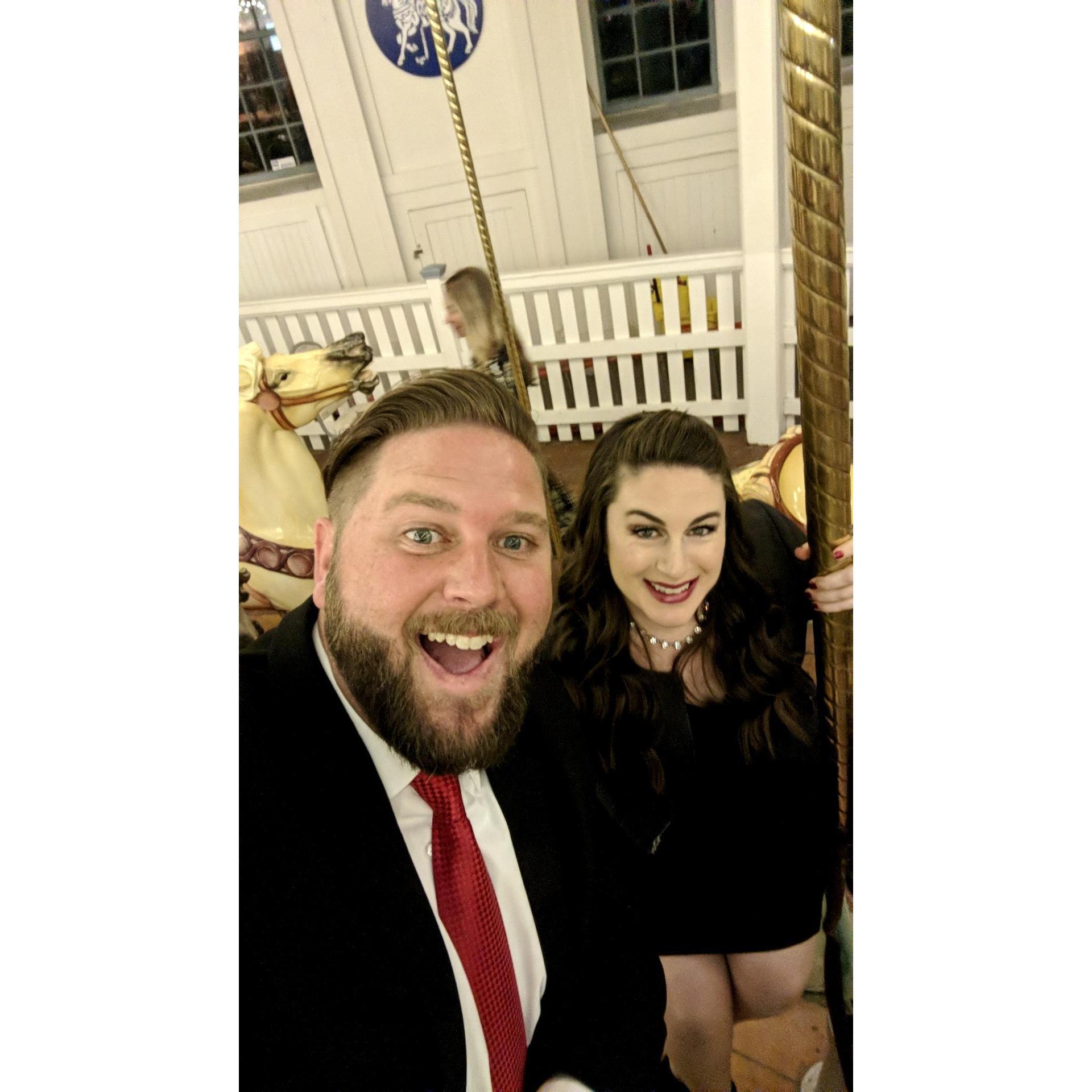 At my cousin's wedding