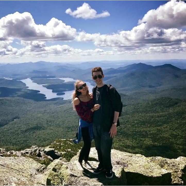 On August 13 2017 Ethan proposed on top of Whiteface Mountain. I am so happy to be marrying my best friend!!