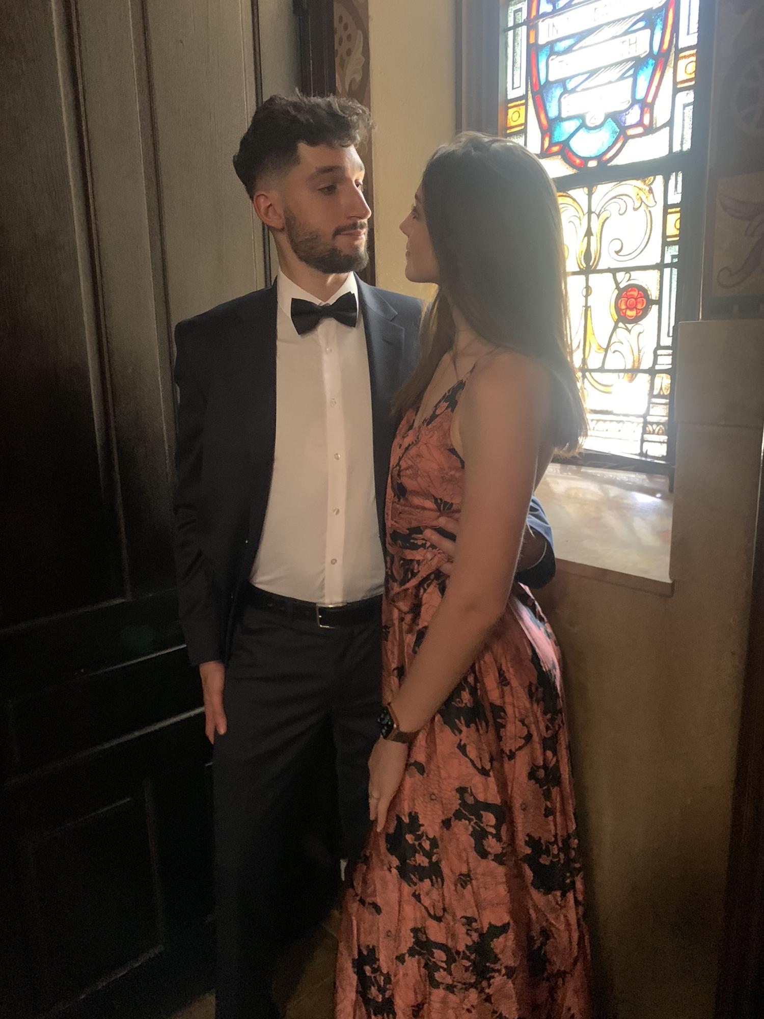 Attending our friends’ wedding!