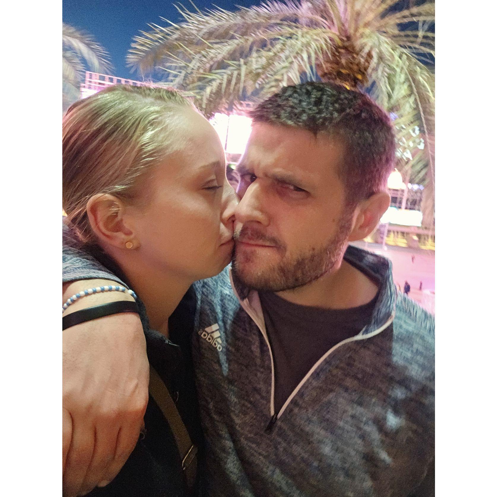 Not sure which of us is weirder!