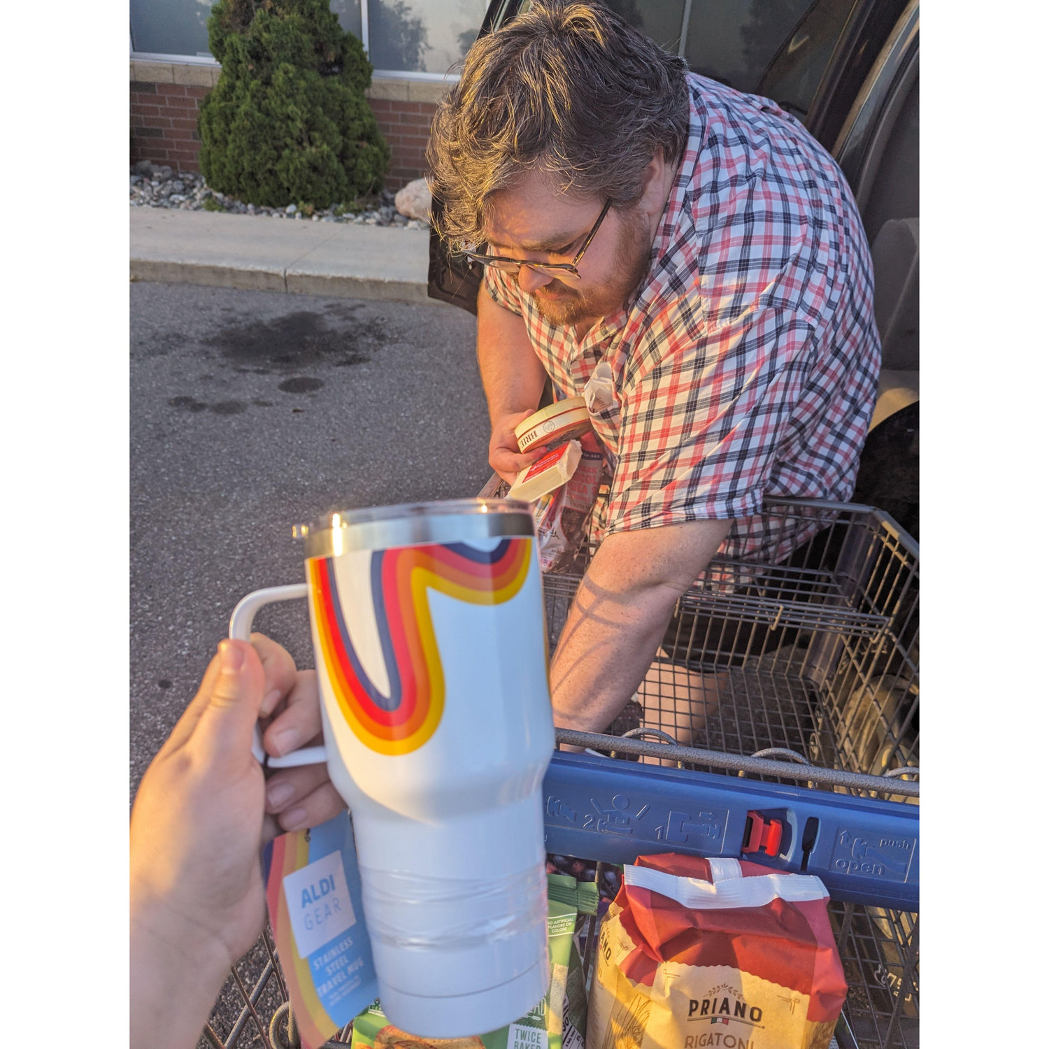 Love at first... Aldi trip together <3