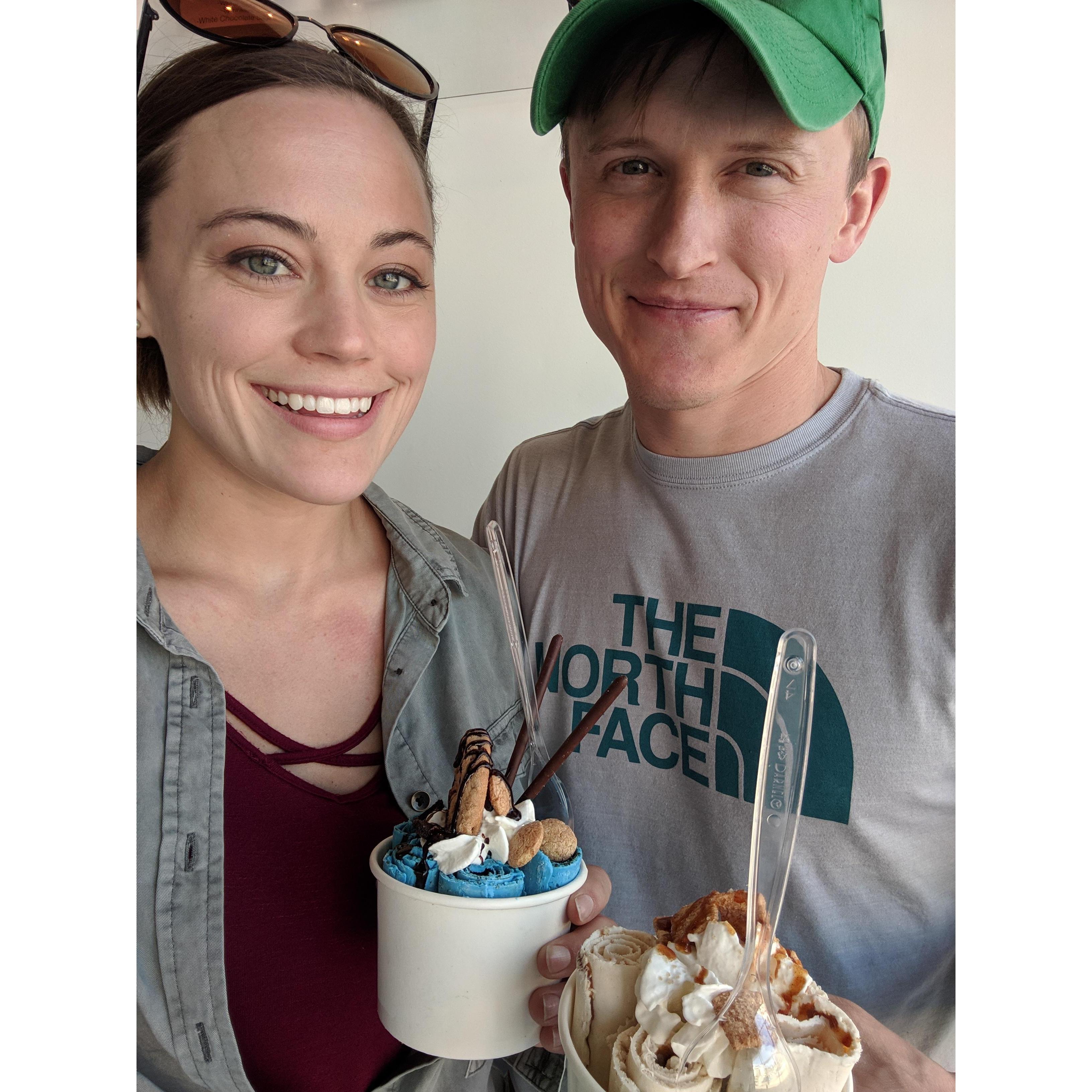 We love our ice cream <3