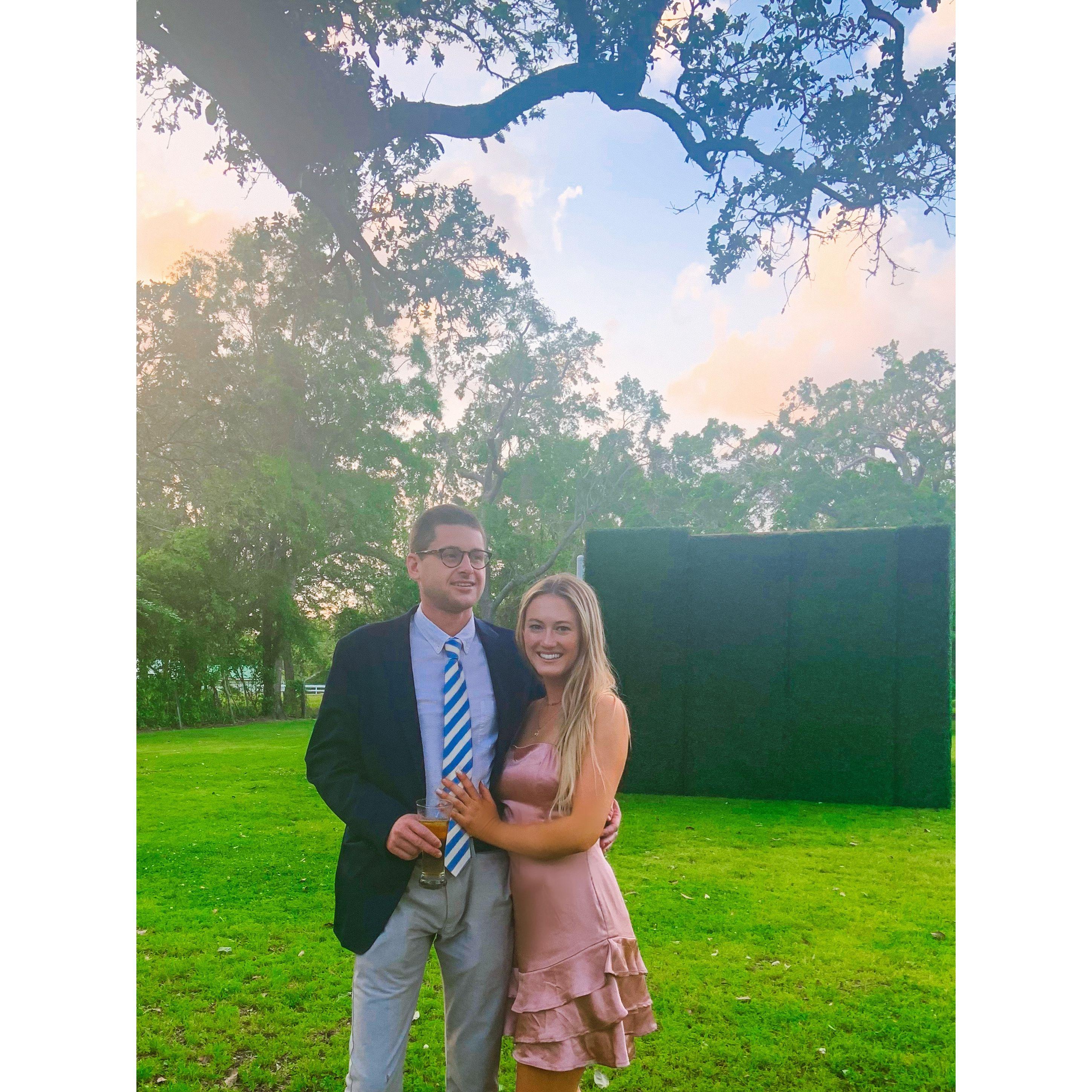 Emily and Kieran's beautiful wedding in Bay Saint Louis, Mississippi (April 21, 2021)