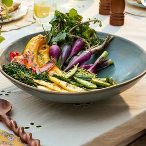 Deep Ocean Serving Bowl