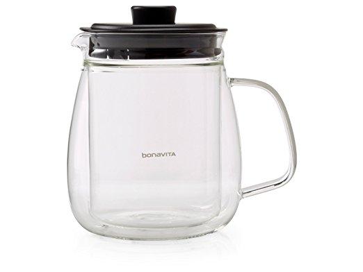 Bonavita BV61900CAD Double Walled Carafe, Clear/Black