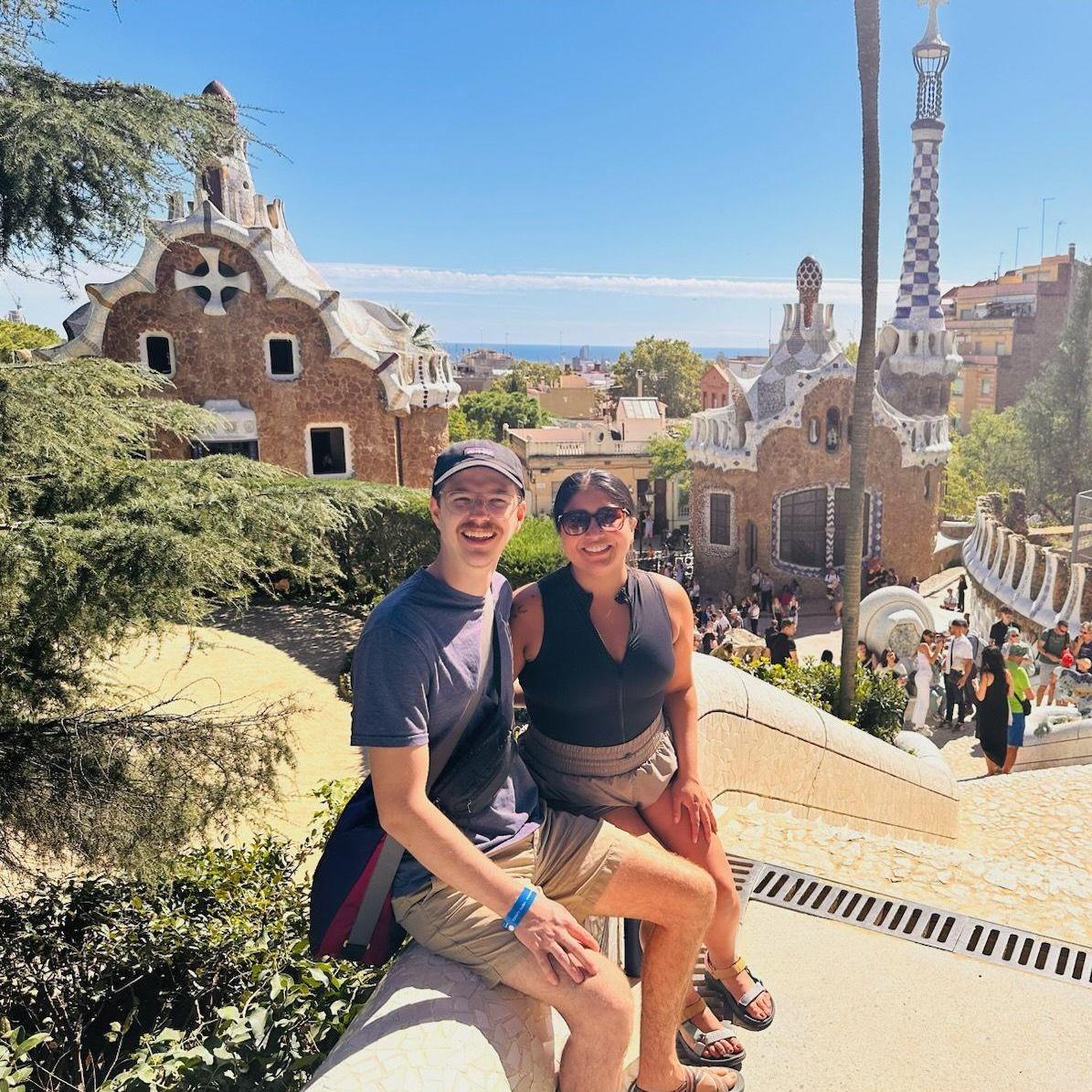Park Güell in Barcelona.