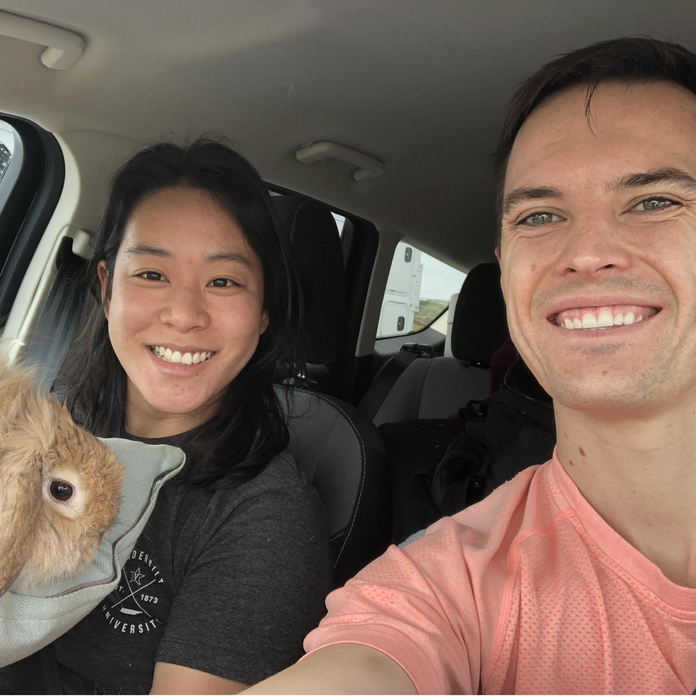 Honey Butta really hates road trips, but we love them!