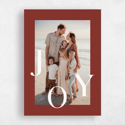 Red Standard Holiday Card - Kensington