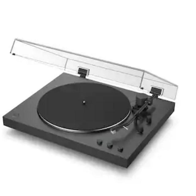 Sony - PS-LX3BT Full Auto Playback Turntable with Bluetooth® Connectivity - Black
