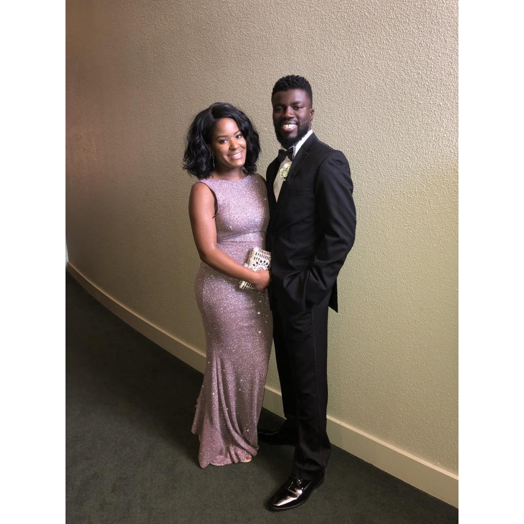 Wedding guests. Tj was a groomsman.
2018