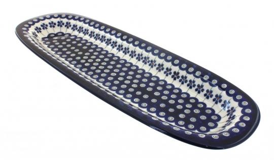 Flowering Peacock Large Bread Platter