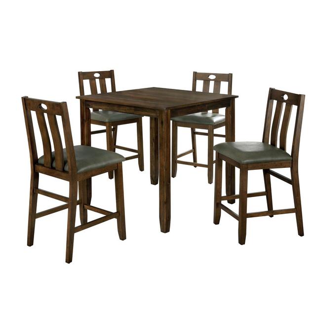 Sheley 5 Piece Counter Height Dining Set