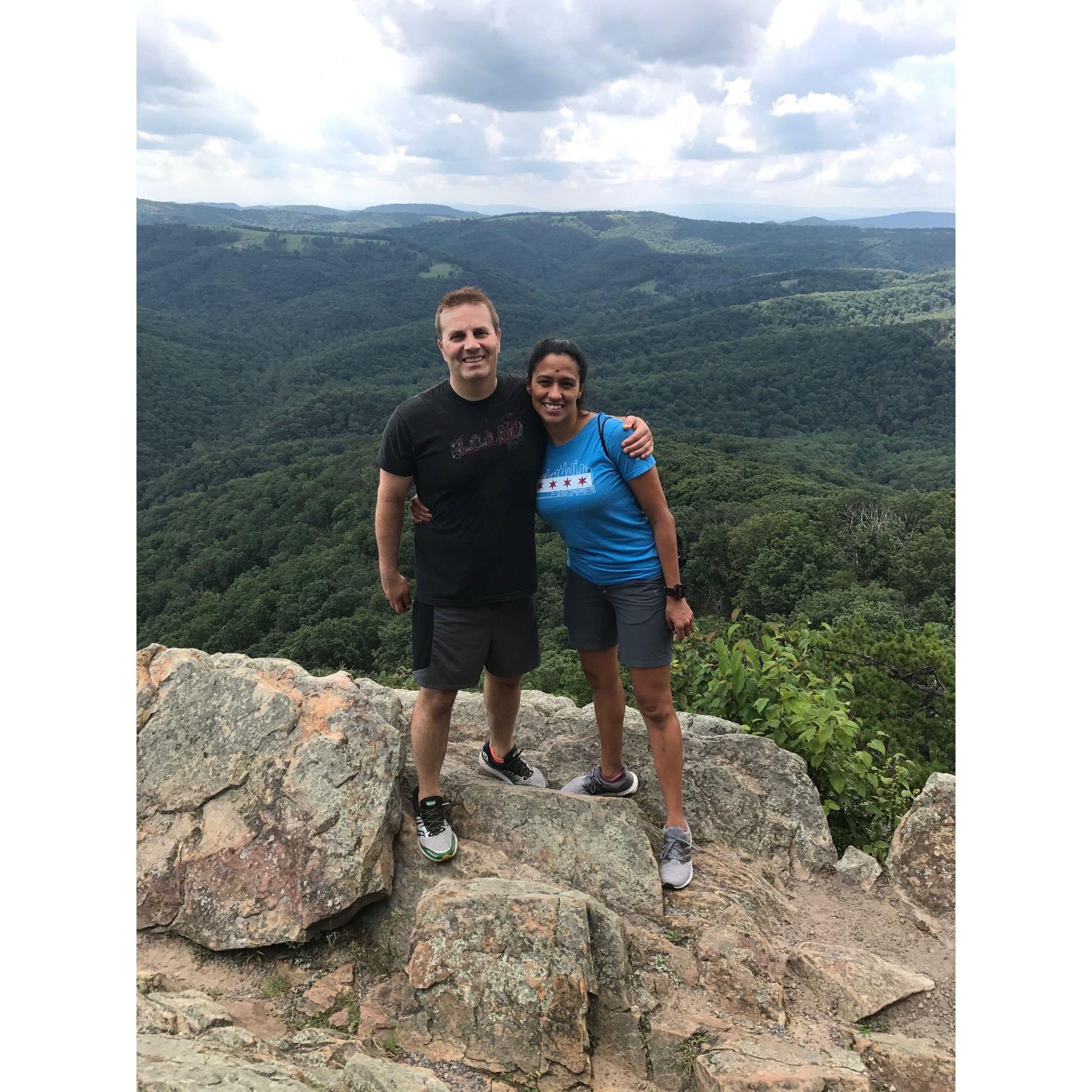 Hiking in Lost River, West Virginia