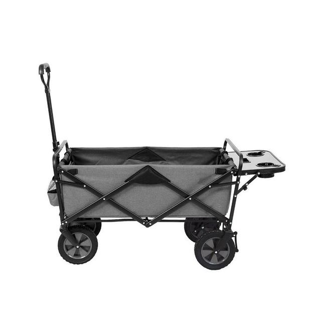 Macwagon WTC-192 Folding Wagon with Table, Grey