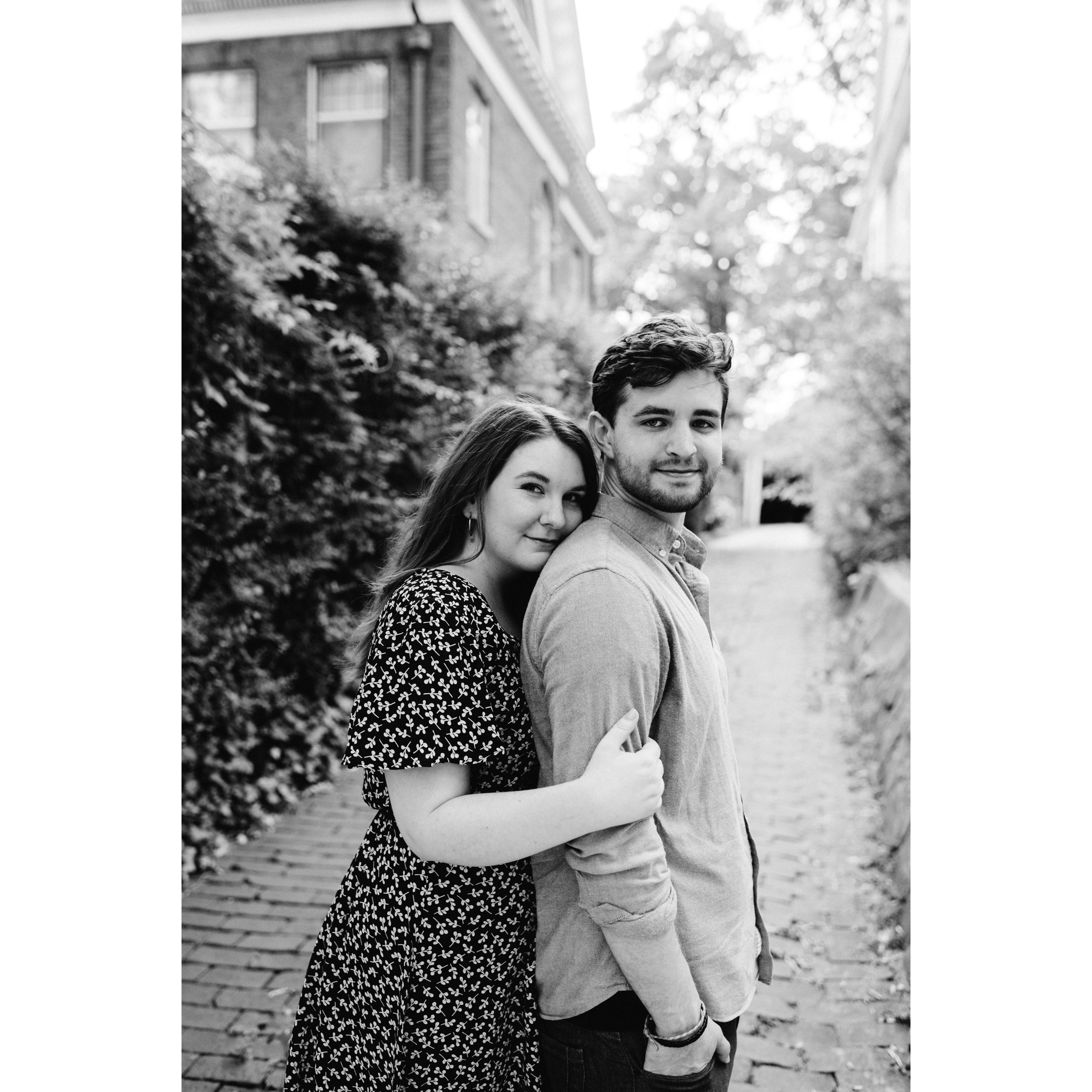 A favorite from our engagement photos by Emily Moelker Photography.