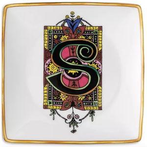 Versace Holiday Alphabet Canape Dish | Bloomingdale's Gifts Wedding & Engagement