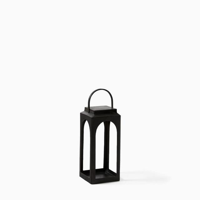 Nara Outdoor Lantern, Antique Bronze, Medium, Set of 2