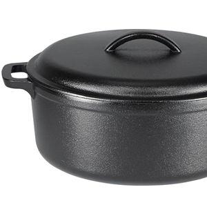 Pre-Seasoned Cast Iron Dutch Oven