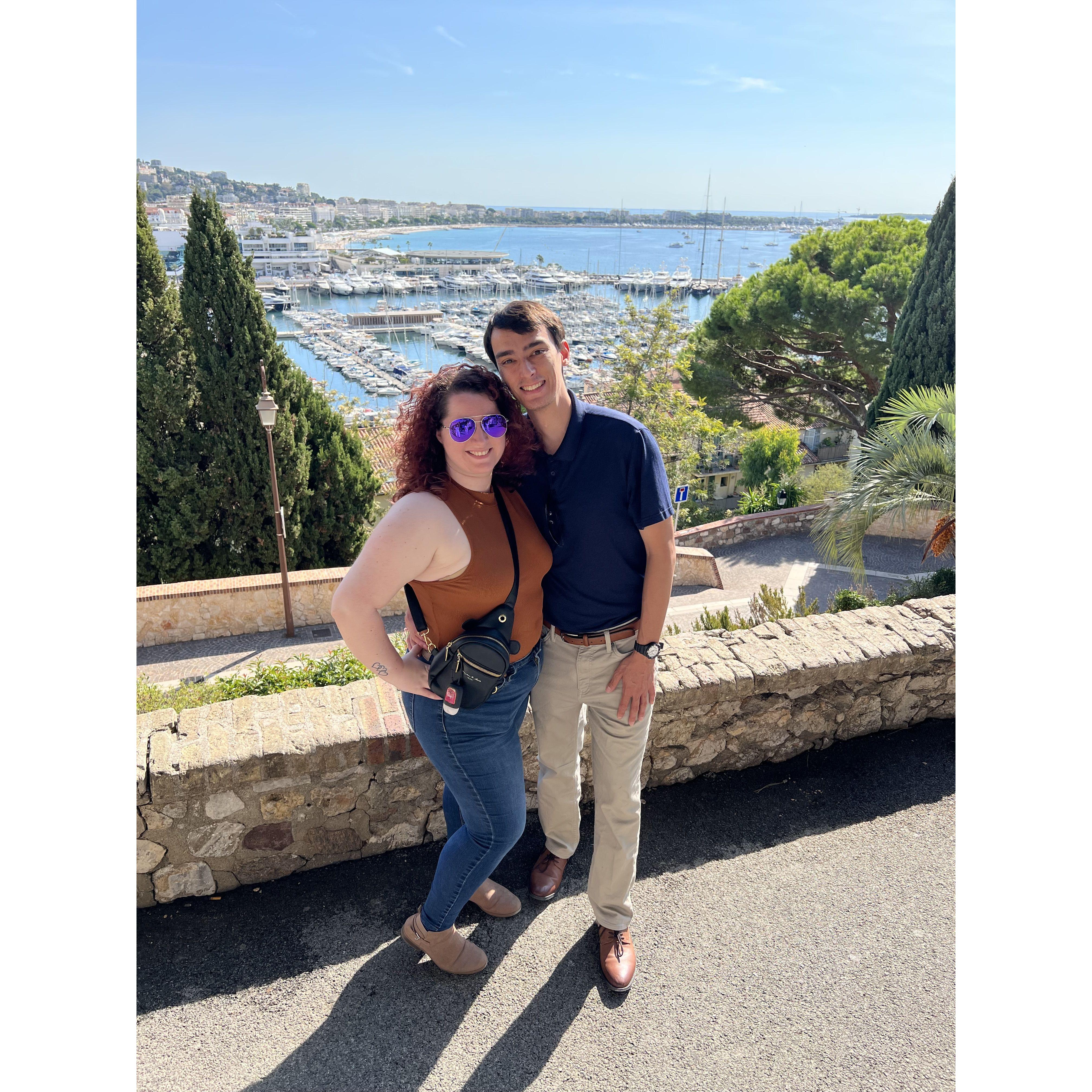 Cannes, France on Family Cruise