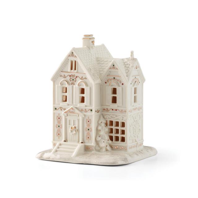 FROM THE VAULT! Lenox Mistletoe Park Victorian House, Exclusively at Macy's