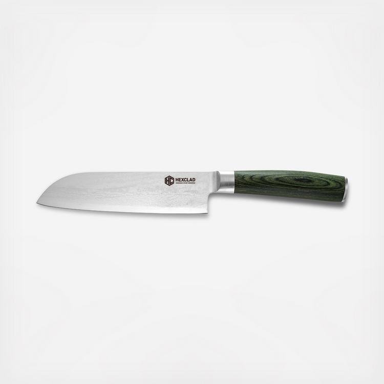 HexClad Hybrid Cookware, Damascus Steel Santoku Knife | Zola