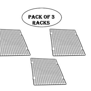 Baker's Secret Cooling Rack, 10" X 16" 3 Racks