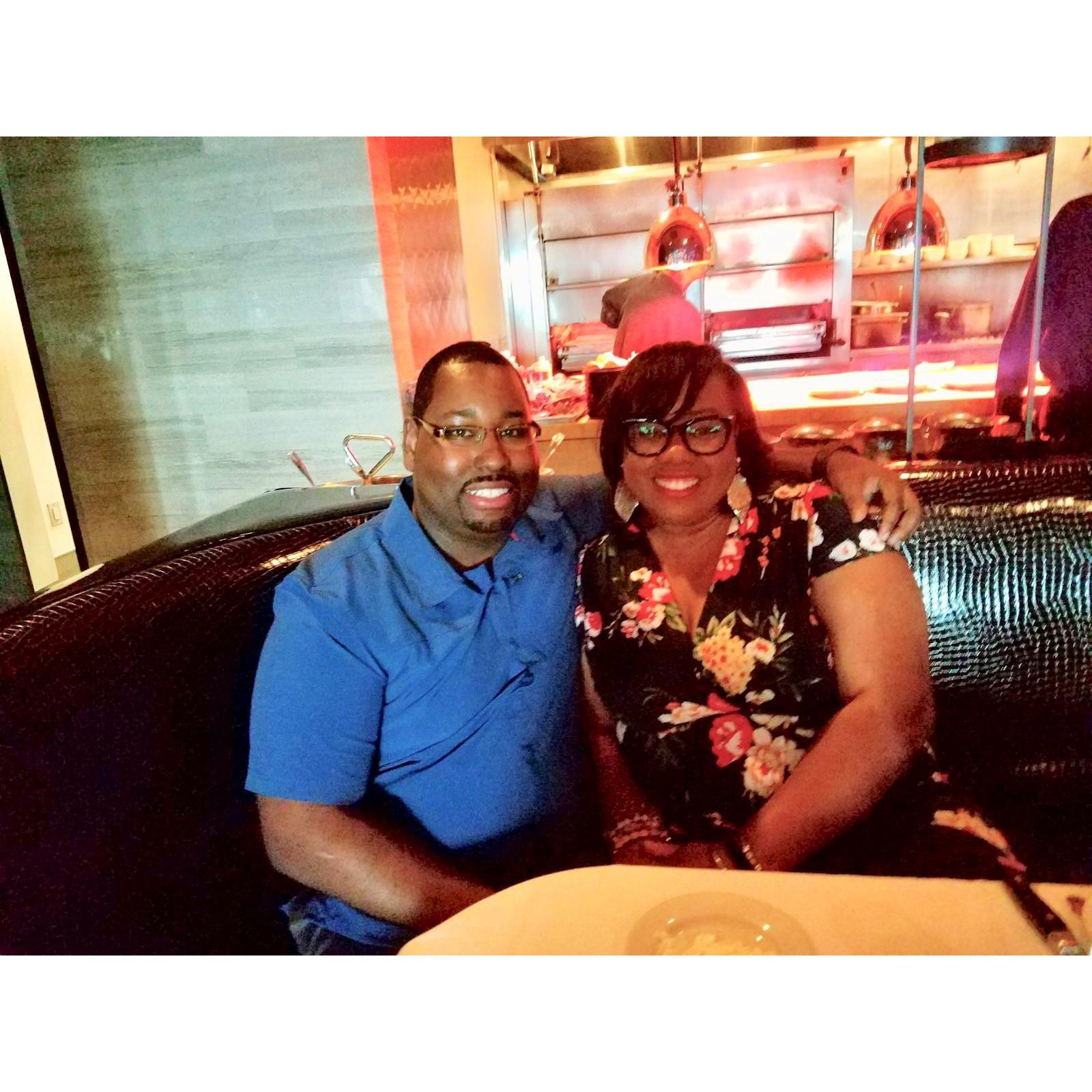 Date night at Morton's in 2019...we love it there and have been 3 times now!