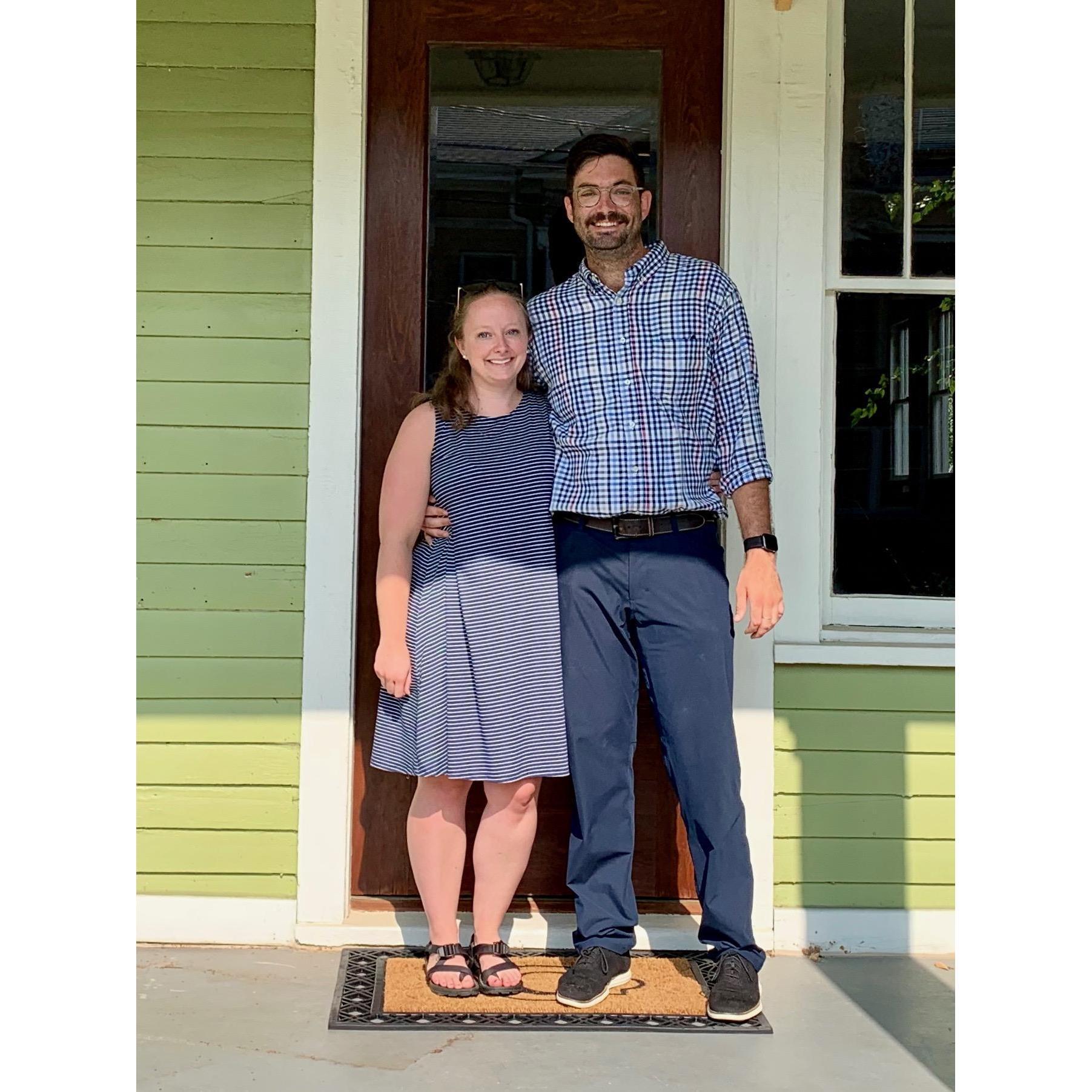 The day we closed on the #littlegreenhouse