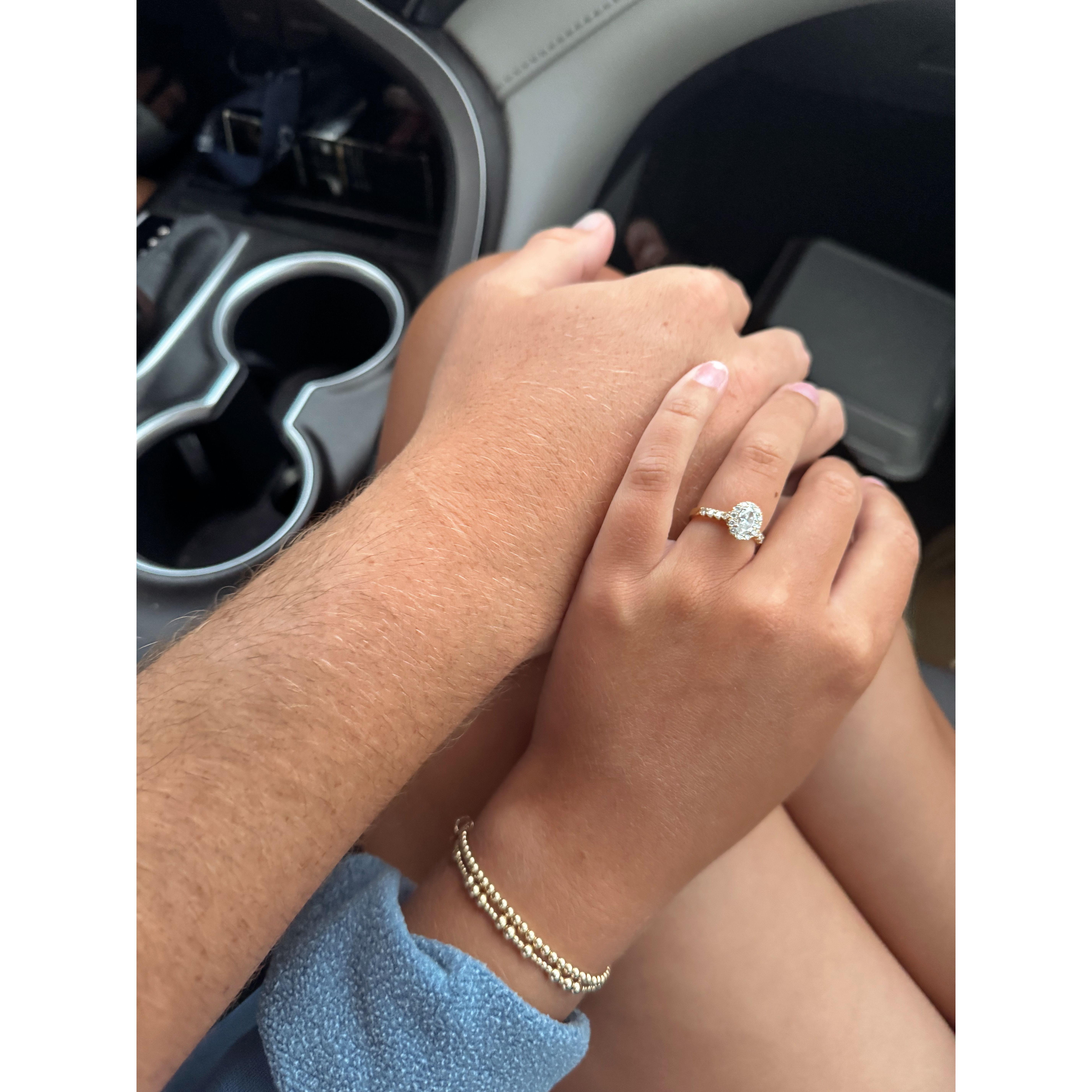 The day our 365 day countdown started.