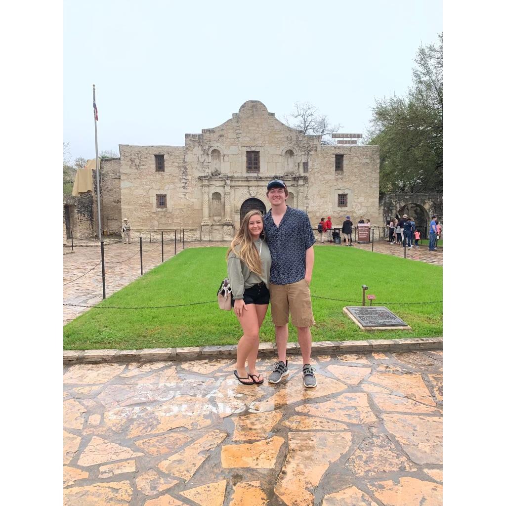 The Alamo in San Antonio, TX
March 15, 2020