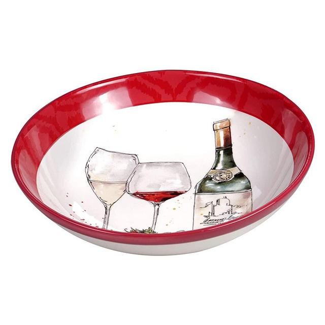 Certified International Napa 144 oz. Serving/Pasta Bowl, Multi Colored