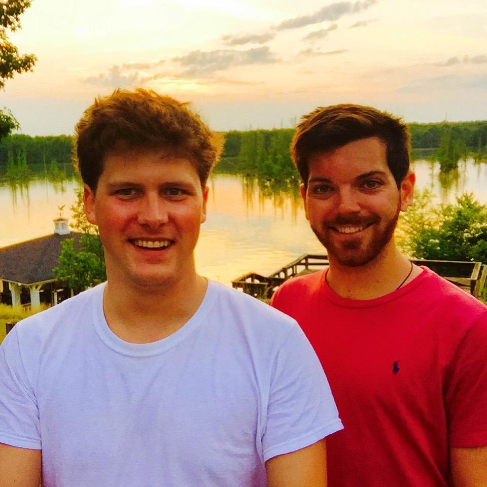 On the banks of the Tenn-Tom River at the Marina as the sun set