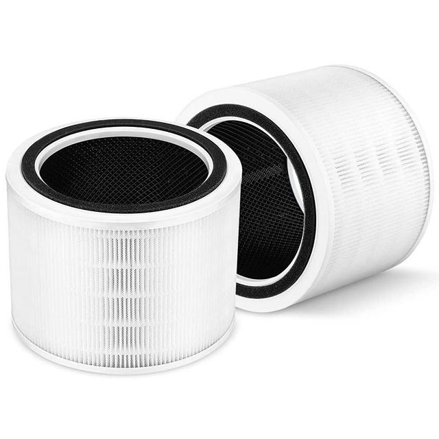 Core 200S H13 True HEPA Replacement Filter for LEVOIT Core 200S Smart WiFi Air Puri-Fier, 3-in-1 True HEPA Activated Carbon Pre-Filter, Core 200S-RF【Not for Vista 200】 2 Pack