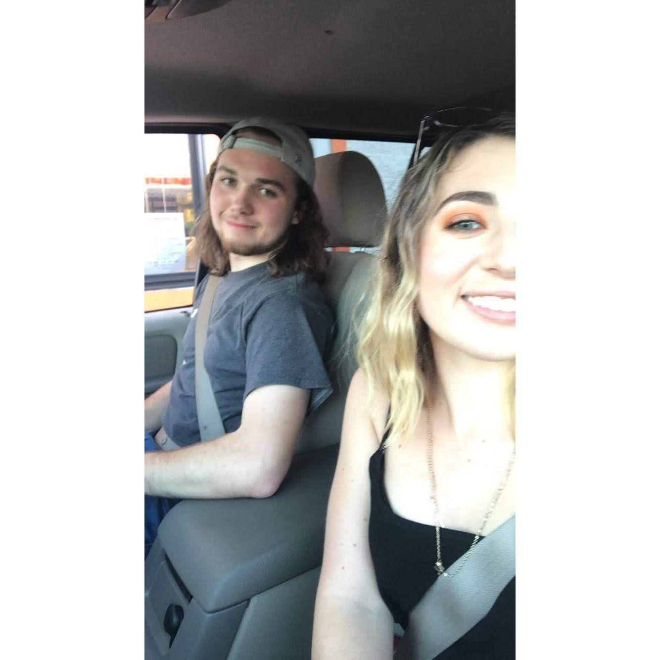 our first date!