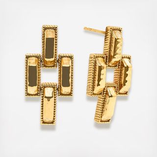 Pathway Post Small Link Earrings