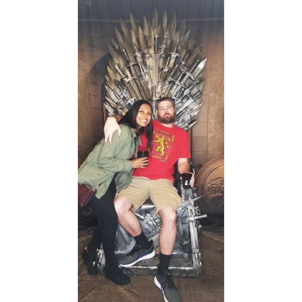 Hopefully our wedding is more entertaining than the final season of Game of Thrones...