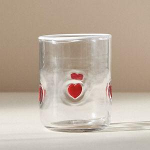 Icon Juice Glass - Hearts