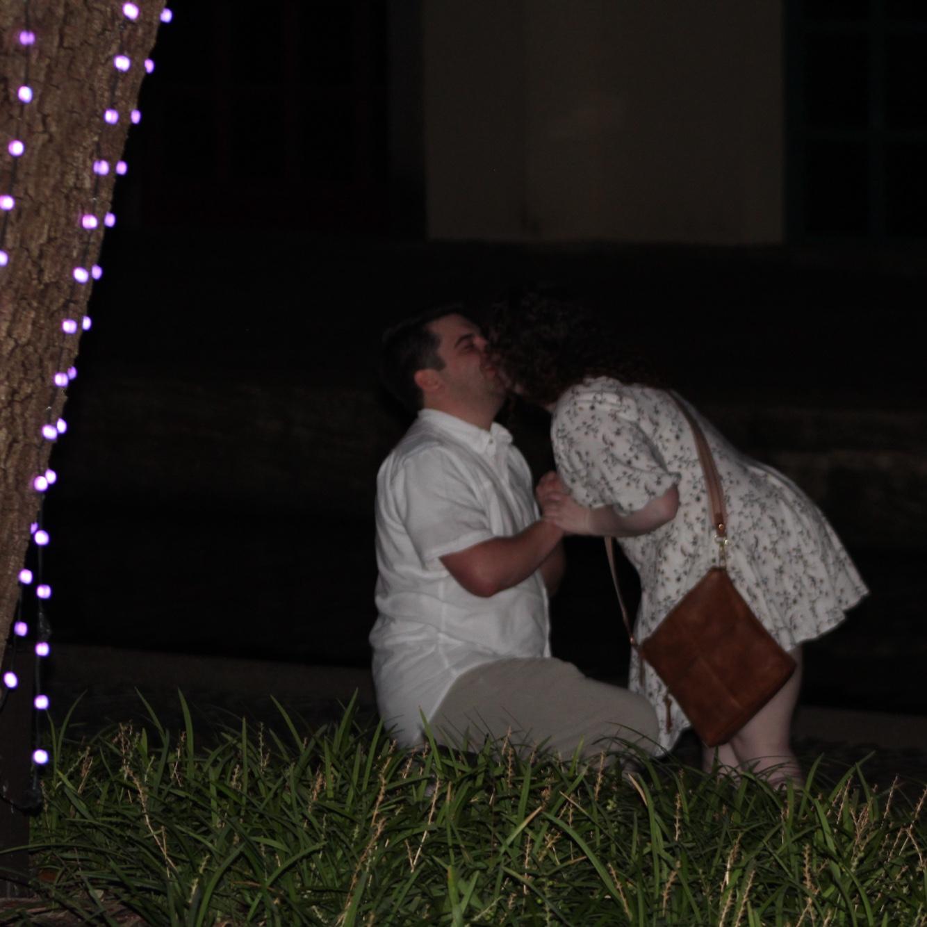 She said yes!