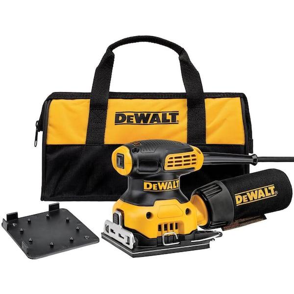 2.3 Amp Corded 1/4 Sheet Palm Grip Sander Kit with Contractor Bag