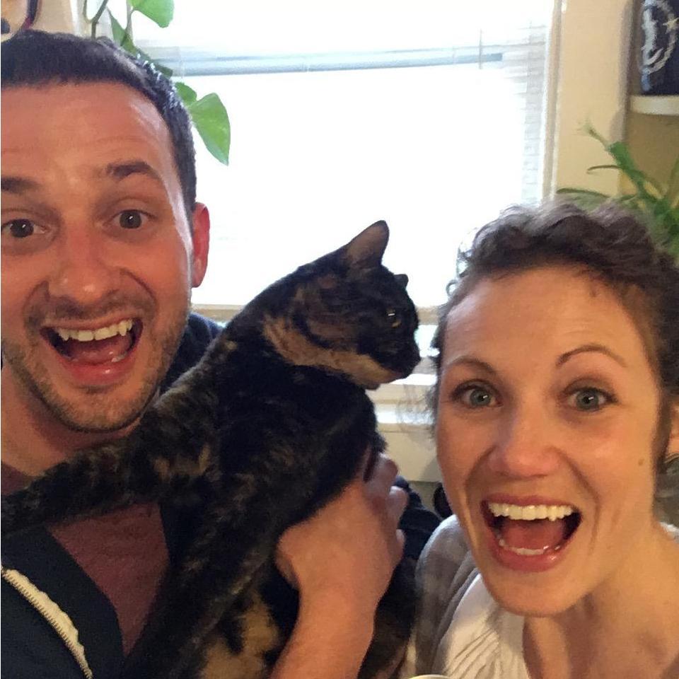 Our cute family of three