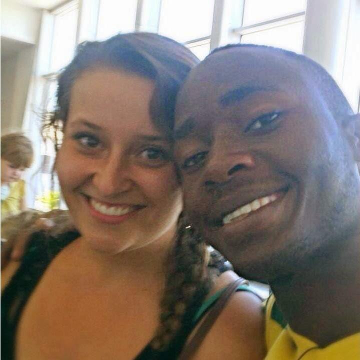 Our very first photo together