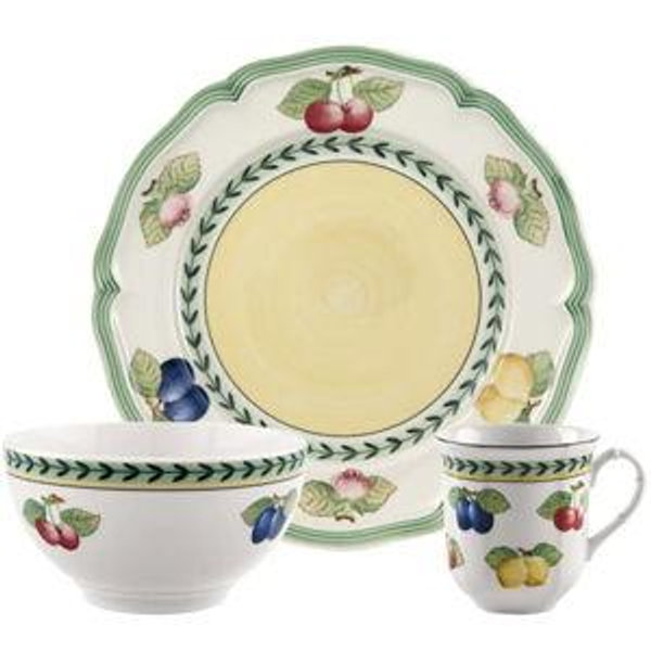 Villeroy & Boch French Garden Fleurence 12 Piece Dinnerware Set, Service for 4 & Reviews | Wayfair