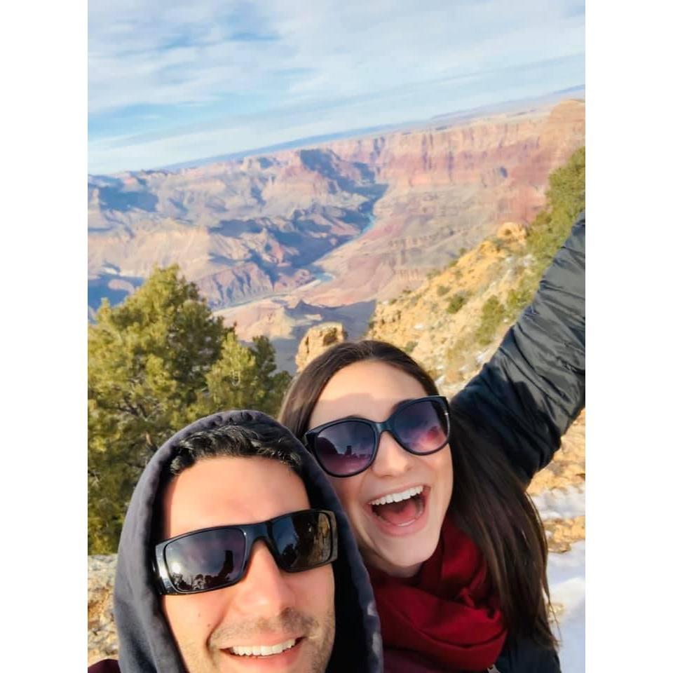 At the Grand Canyon!!