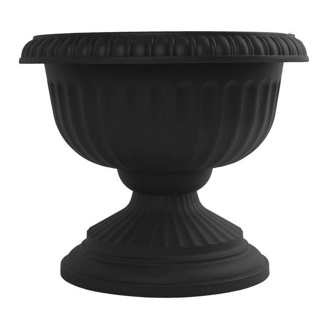 12" Grecian Urn - Black - Bloem